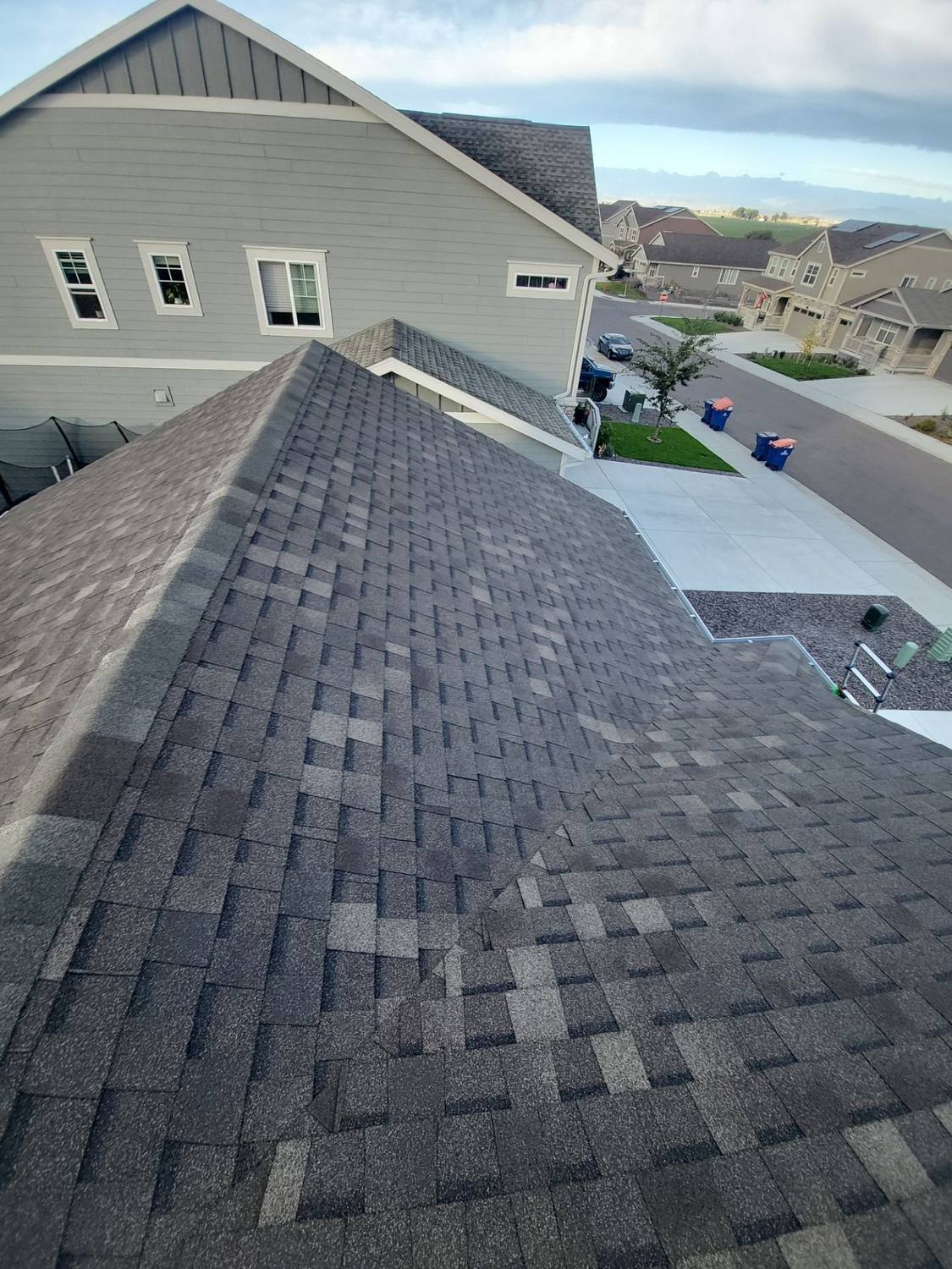 Finished asphalt shingle roof in Johnstown, CO