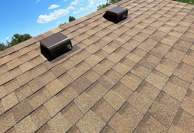 Atlas Pinnacle Pristine shingle roof with roof vents in Centennial, CO