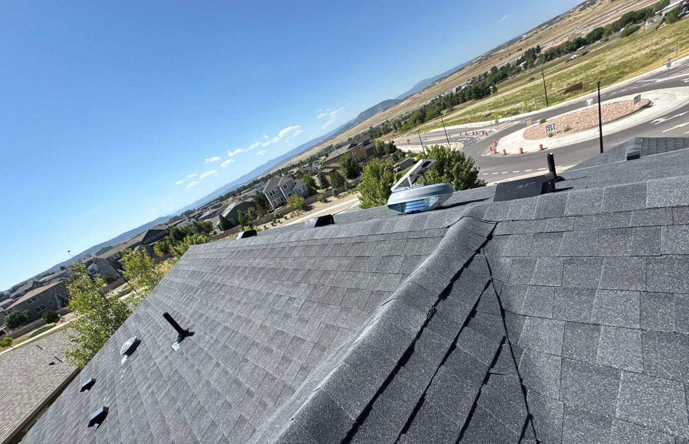 Atlas shingle roof in Castle Rock, CO