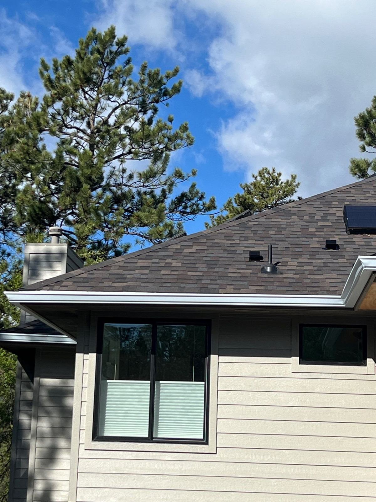 Lap siding and window trim in Evergreen, CO