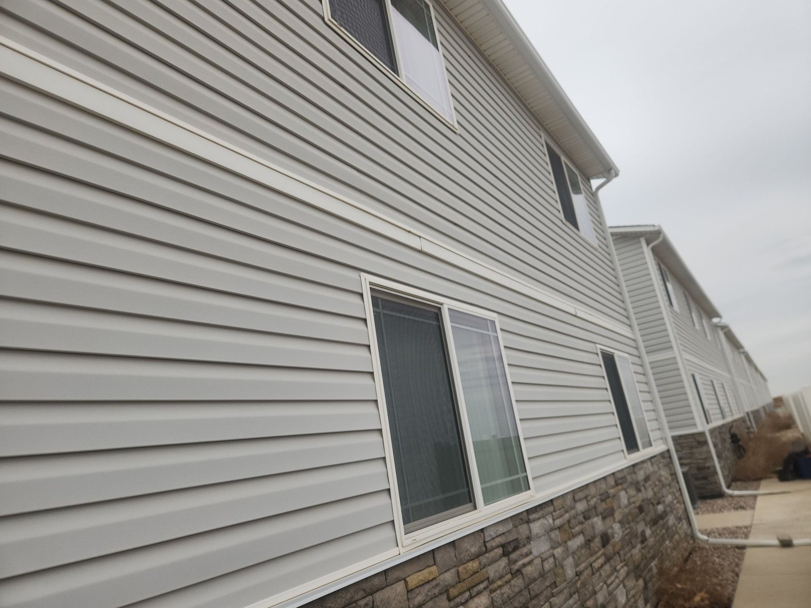 New vinyl siding in Wiggins, CO